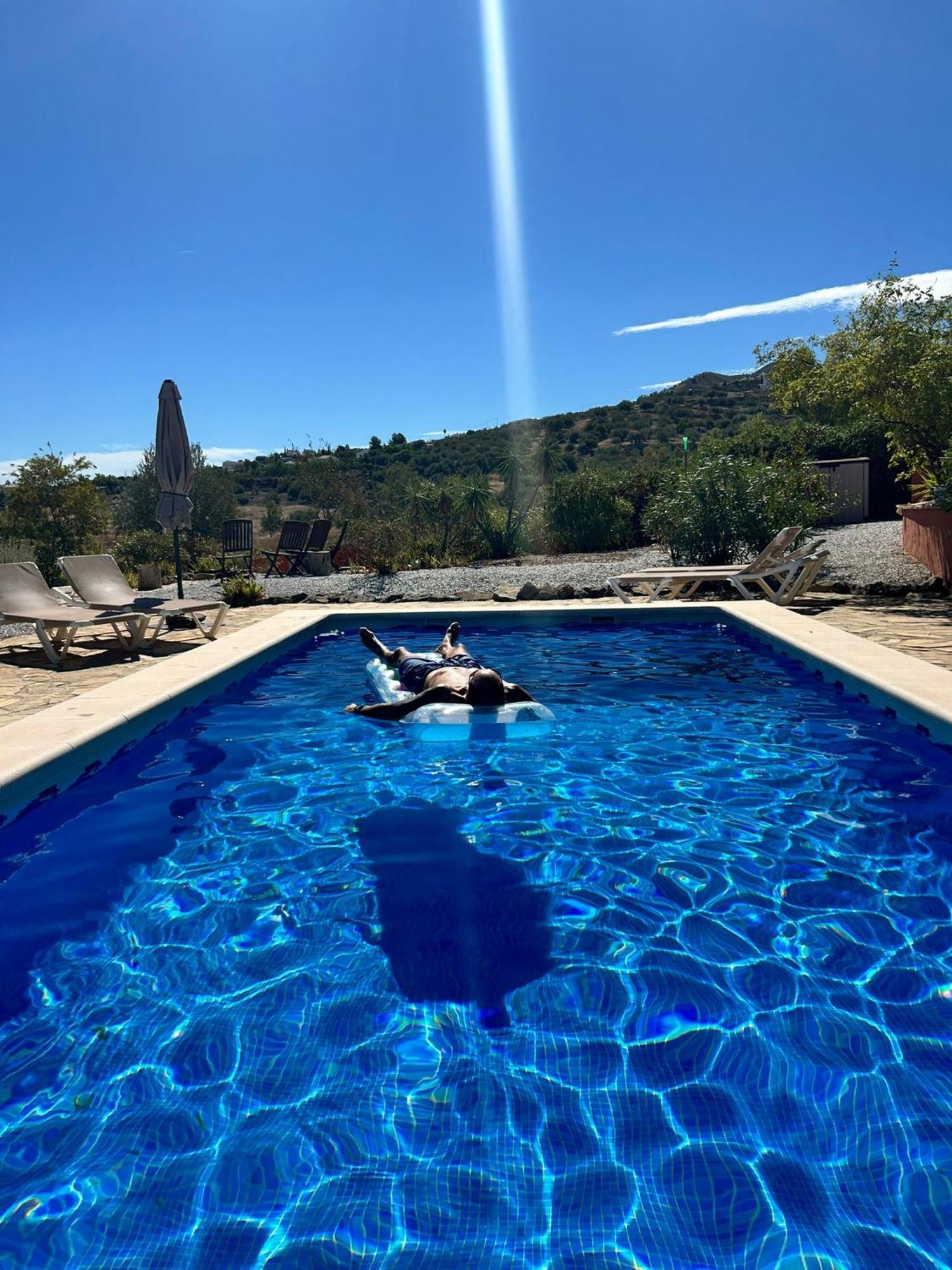 La Rustica En Vinuela, Piscina Privada Villa Buitenkant foto