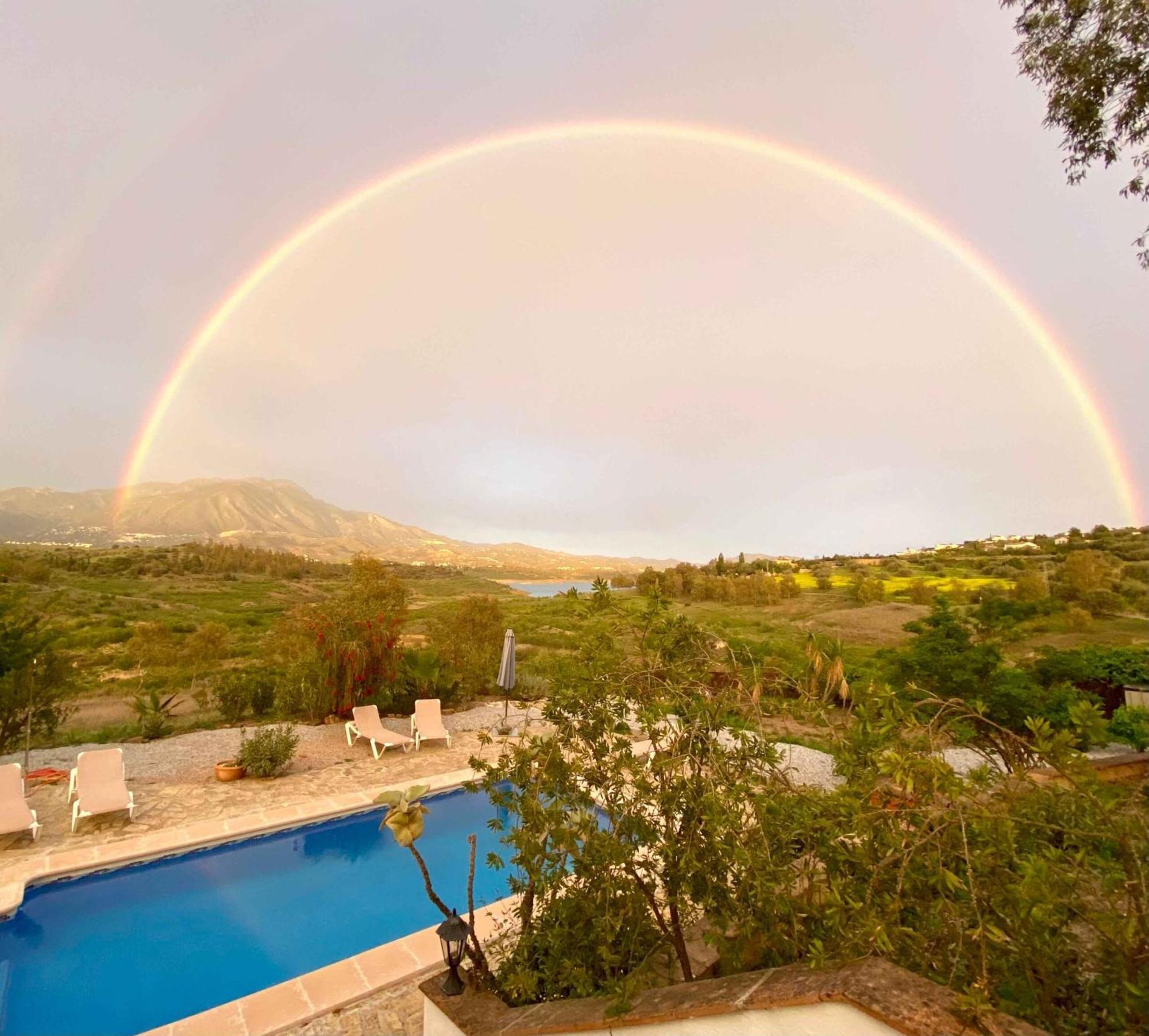 La Rustica En Vinuela, Piscina Privada Villa Buitenkant foto